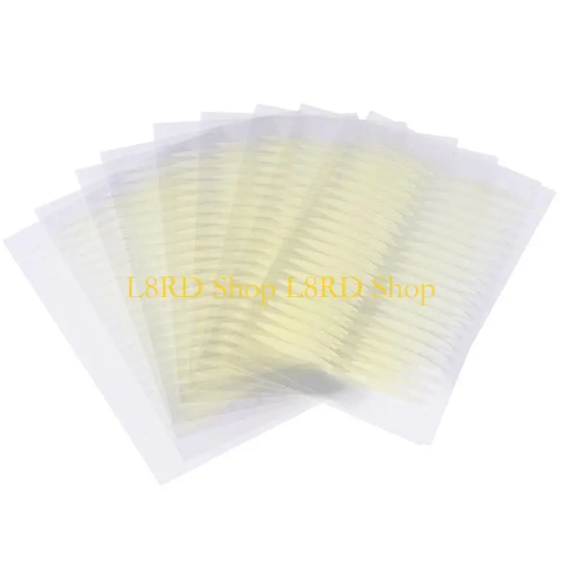 L8rd 40pcs Unsichtbar olivförmige Doppel -Augenlid -Aufkleberklebeband Make -up