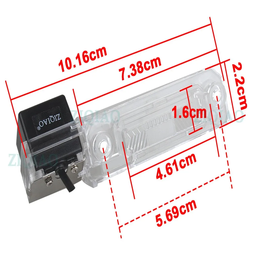 ZIQIAO for VW Passat B6 2005-2011 B5 2001-2005 Touran 2003-2013 Jetta 2006-2012 Golf MK5 2003-2009 HD Rear Camera HS048