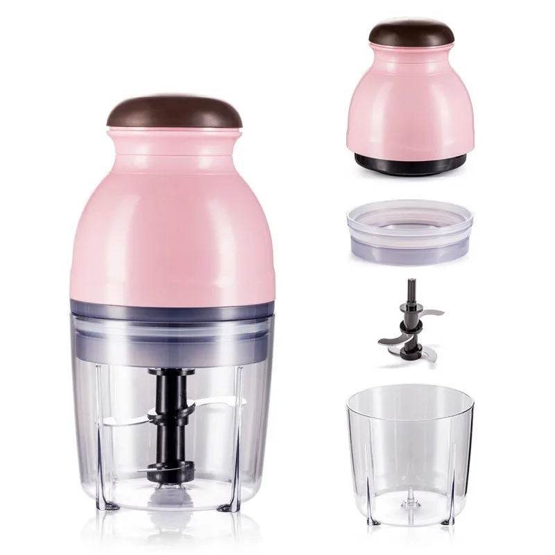 Household Electric Blender Mixer Small Smoothie Blender Baby Food Maker Home Kitchen Meat Grinder Vegetable Chopper Fruit Juicer