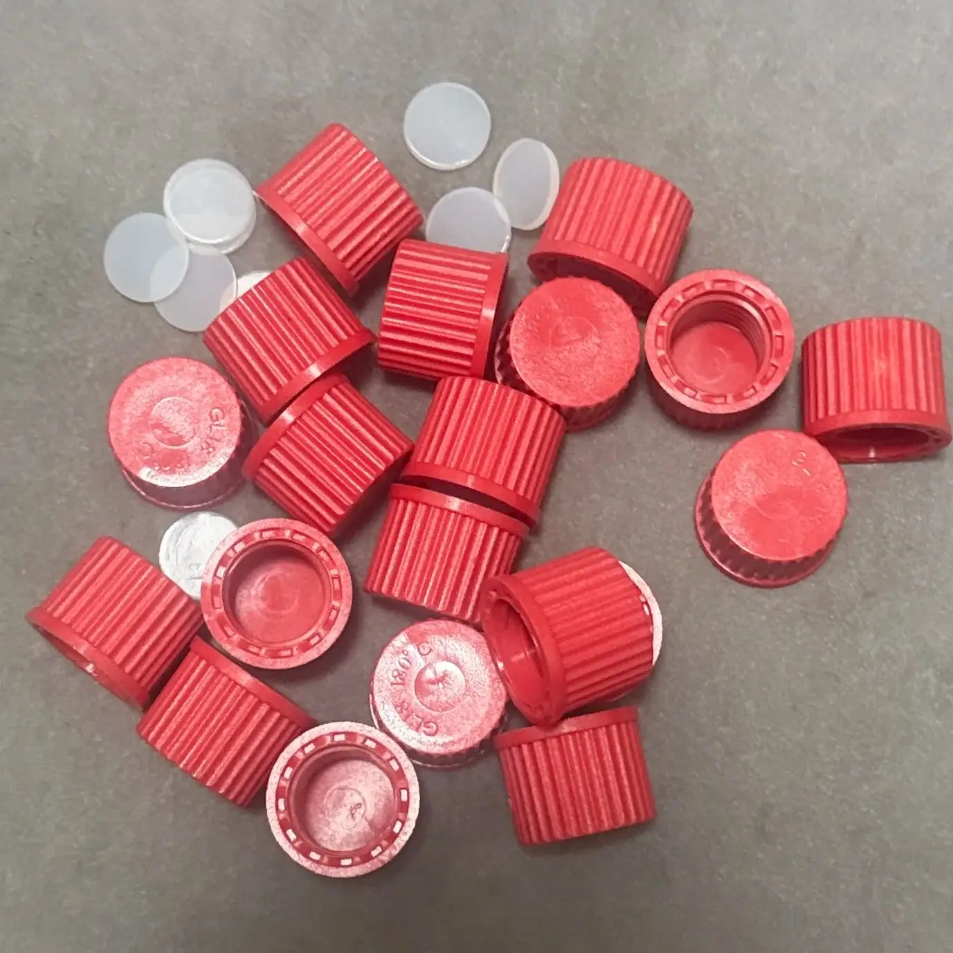 

10pcs GL14 GL18 GL25 GL32 GL45 reagent bottle cap 180 degree screw cap