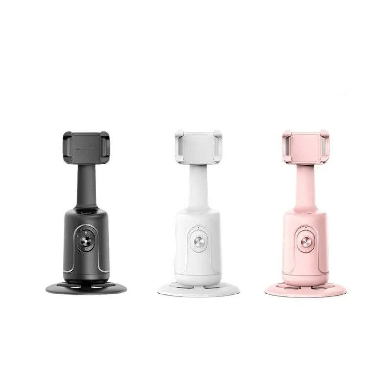 Follow-Shooting Gimbal P01 Intelligent AI Face Recognition 360 ° Mobile Phone Stand Stabilizer Live Streaming Photography Auto