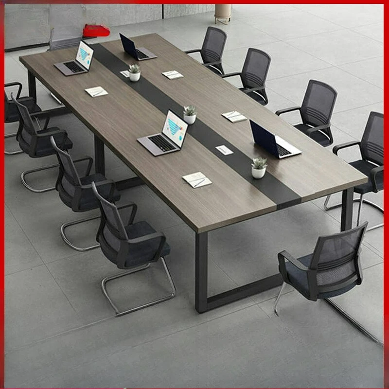 Conference table long table simple modern meeting room reception negotiation long table simple work