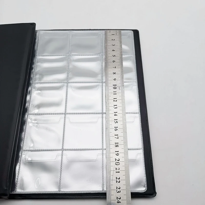 Álbuns de coleta de dinheiro, 150 bolsos, coleção de moedas, álbum, livro para coletor, porta-moedas, mini penny, armazenamento de moedas, 1 peça