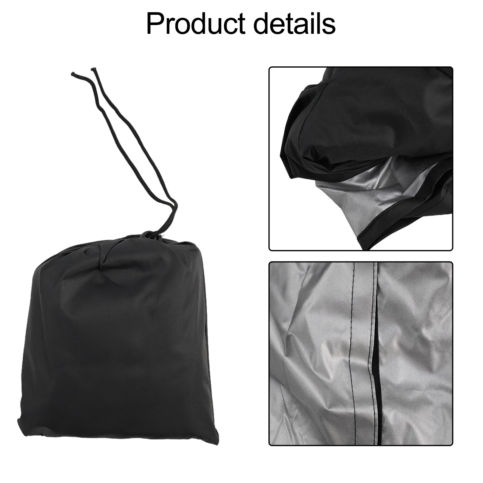 

420D Oxford Cover Sand Filter Cover Easy To Clean Heavy Duty Fabric Windproof Design Adjustable Retraction Button
