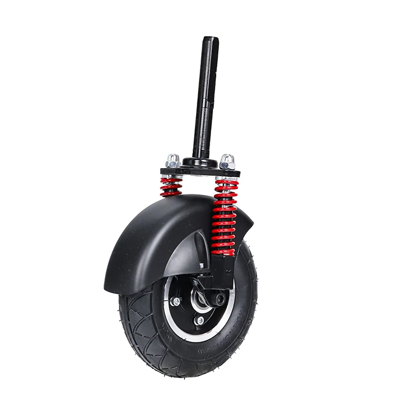 8 Intch Electric Scooter Folding Direction Faucet Rod T-shaped Handle Riser Hydraulic Damping 200X50 Tire Various Accessories