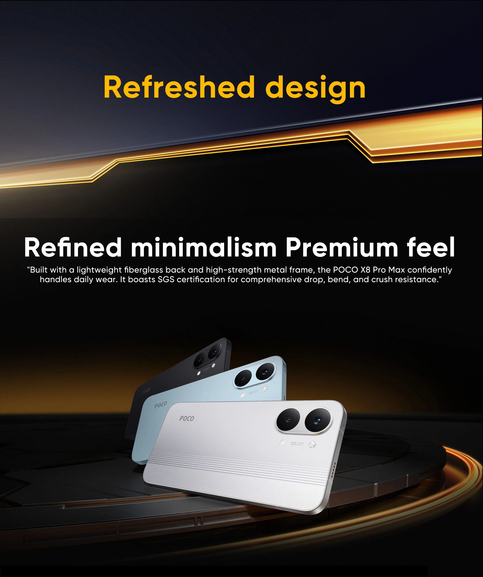 Newest Arrivals POCO X8 Pro Max Global Version 5G Smartphone Dimensity 9500s 6.83" AMOLED Display 50MP 8500mAh 100W HyperCharge