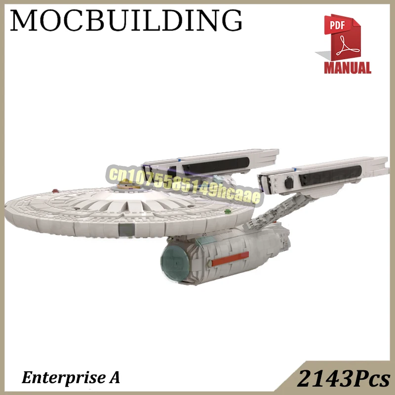 

Масштаб 1:490, весы, модель космического корабля MOC, строительные блоки, кирпичи, технология NCC-1701, строительные игрушки, подарок