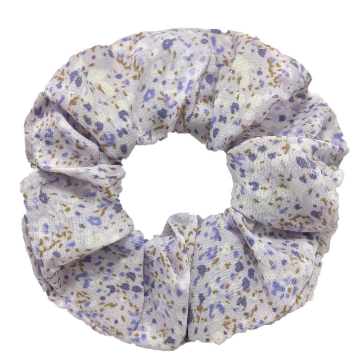 5pcs/lot Hair Scrunchies Floral Multicolor Elastic Bands for Women Girl Chiffon Hair Band Fashion  Scrunchy