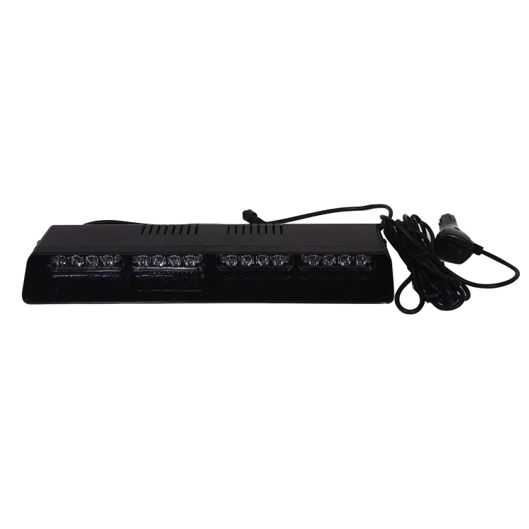 2 في 1 LED الطوارئ داش ستروب ضوء بار الجبهة/الخلفية الزجاج الأمامي السلامة وامض تحذير خطر أضواء داخلية للمركبات