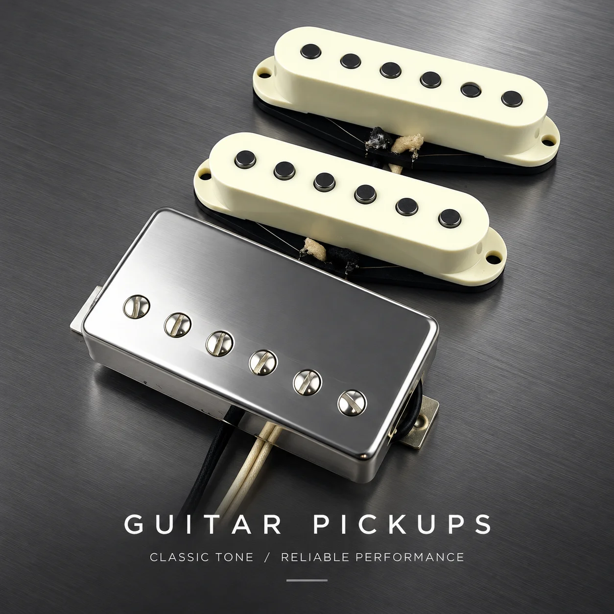 Texas Style SSH Pickup Set for Electric Guitar – Hand-Wound Alnico 5, High Output Humbucker + Vintage Single Coils