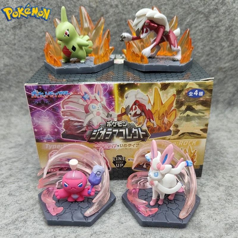 ポケモン漫画のキャラクターモーションオーナメントアニメゲンガーシルビオンデスクトップ装飾モデルかわいい子供のおもちゃ誕生日ギフト