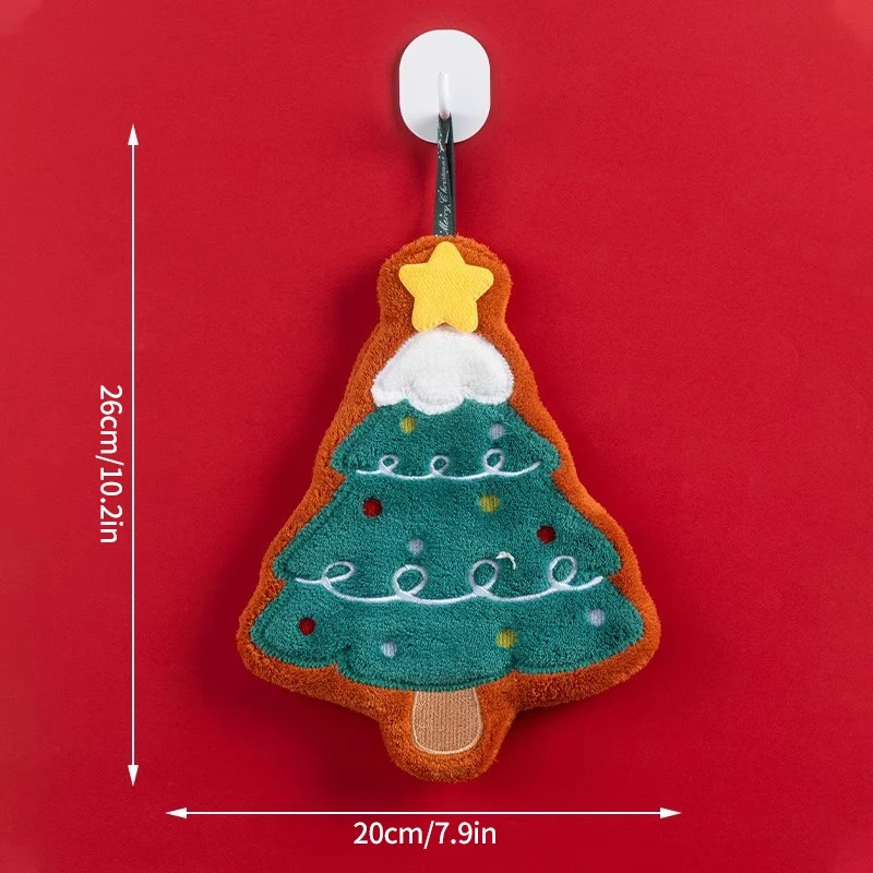 Cute Snowman Christmas Hand Towels for Kitchen