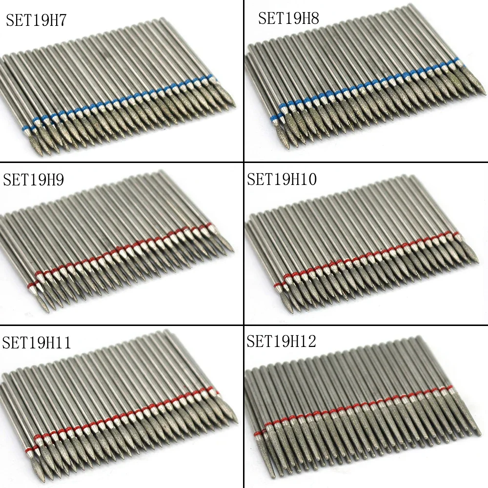 الماس مسمار الحفر بشرة نظيفة بت مجموعة قاطعة المطحنة ل مانيكير الكهربائية القاطع بت الملحقات إزالة الجلد الميت