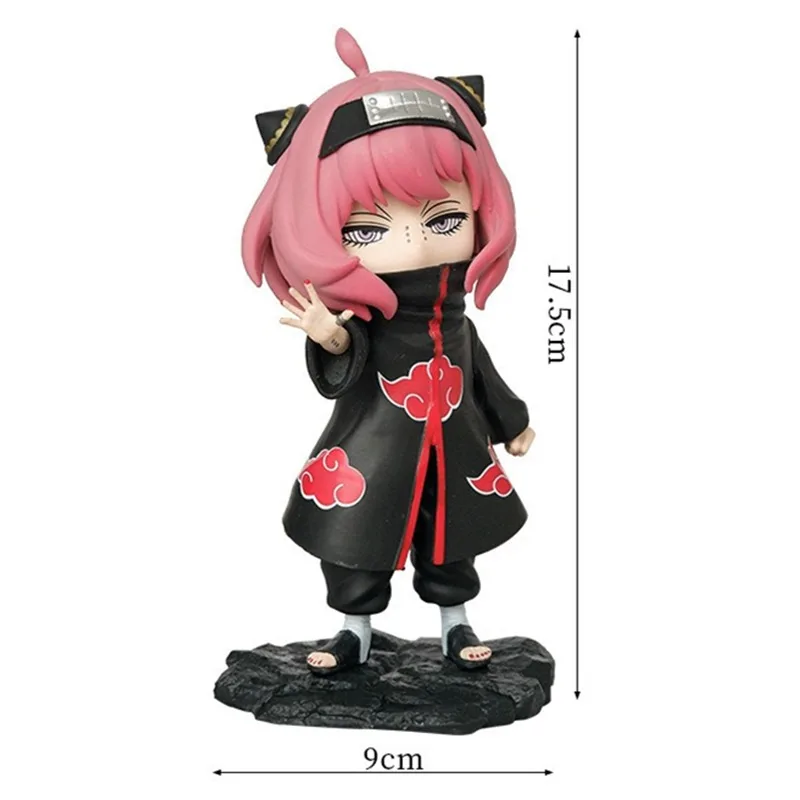 ฟิกเกอร์อนิเมะ Anya Spy×family Anya Forge รุ่นคอสเพลย์ อุจิวะ อิทาจิ และ เพน โมเดลฟิกเกอร์นารูโตะ วัสดุ PVC ของสะสมน่ารัก ของเล่น ของขวัญวันเกิด