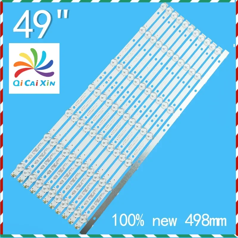 LED backlight strip for 49'' TV 49L621U 49l621 K490WDR A1 4708-K49WDR-A1212K11 4708-K49WDR-A1213K11