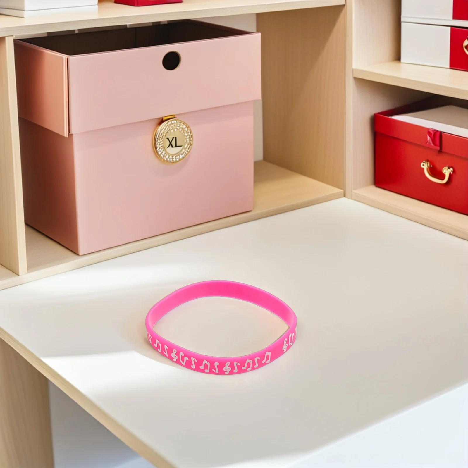 

32Pcs Silicone Music Bracelets Stylish Note Design Skin Friendly Waterproof Wristbands for Festivals Parties Birthdays Baby