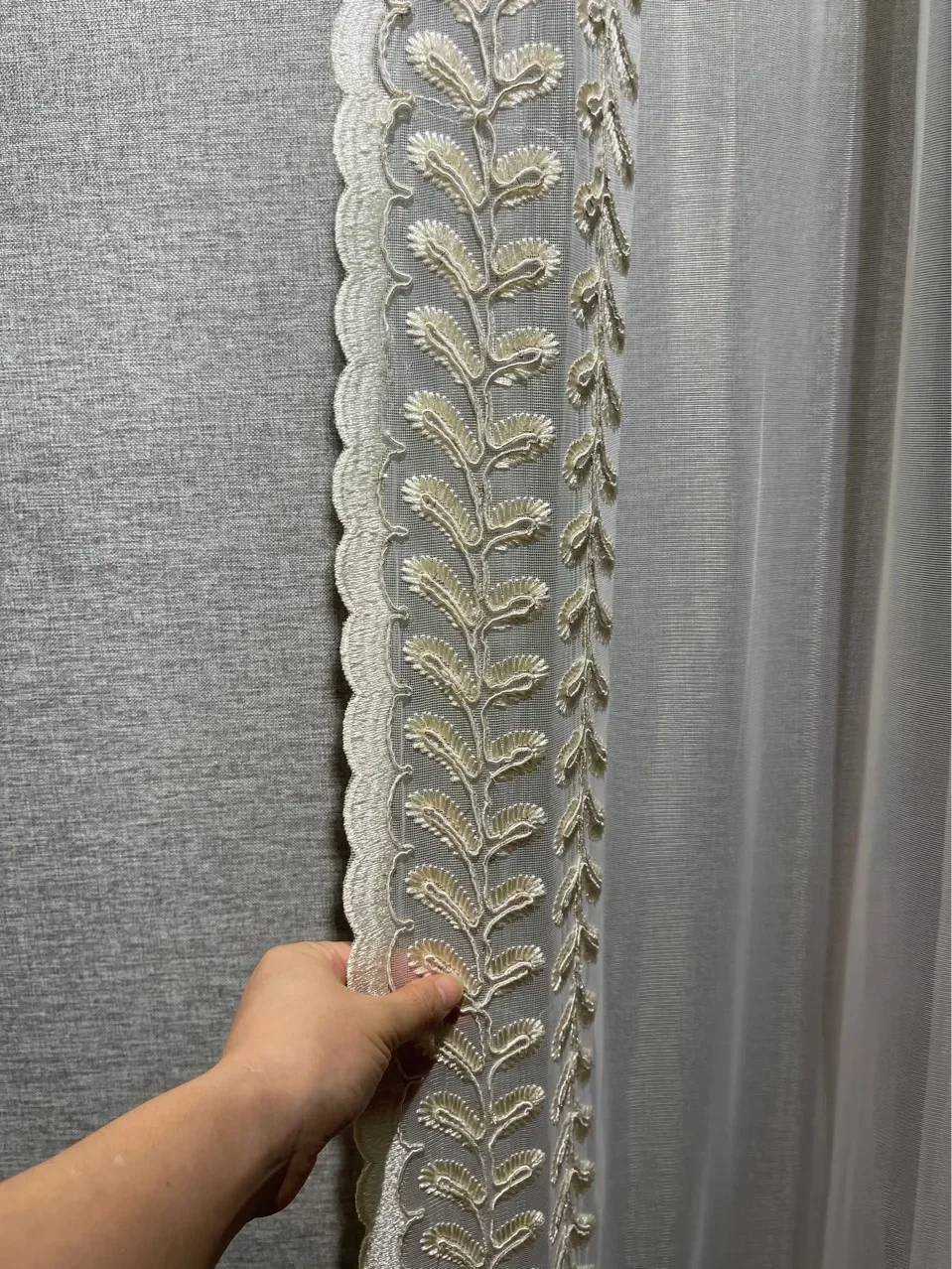 Moderne Vorhänge für Wohnzimmer, Schlafzimmer, Esszimmer, luxuriös, hochpräzise Goldfaden-Jacquard-Schattierungsgröße, Fenstervorhang, individuell anpassbar – Detail 9