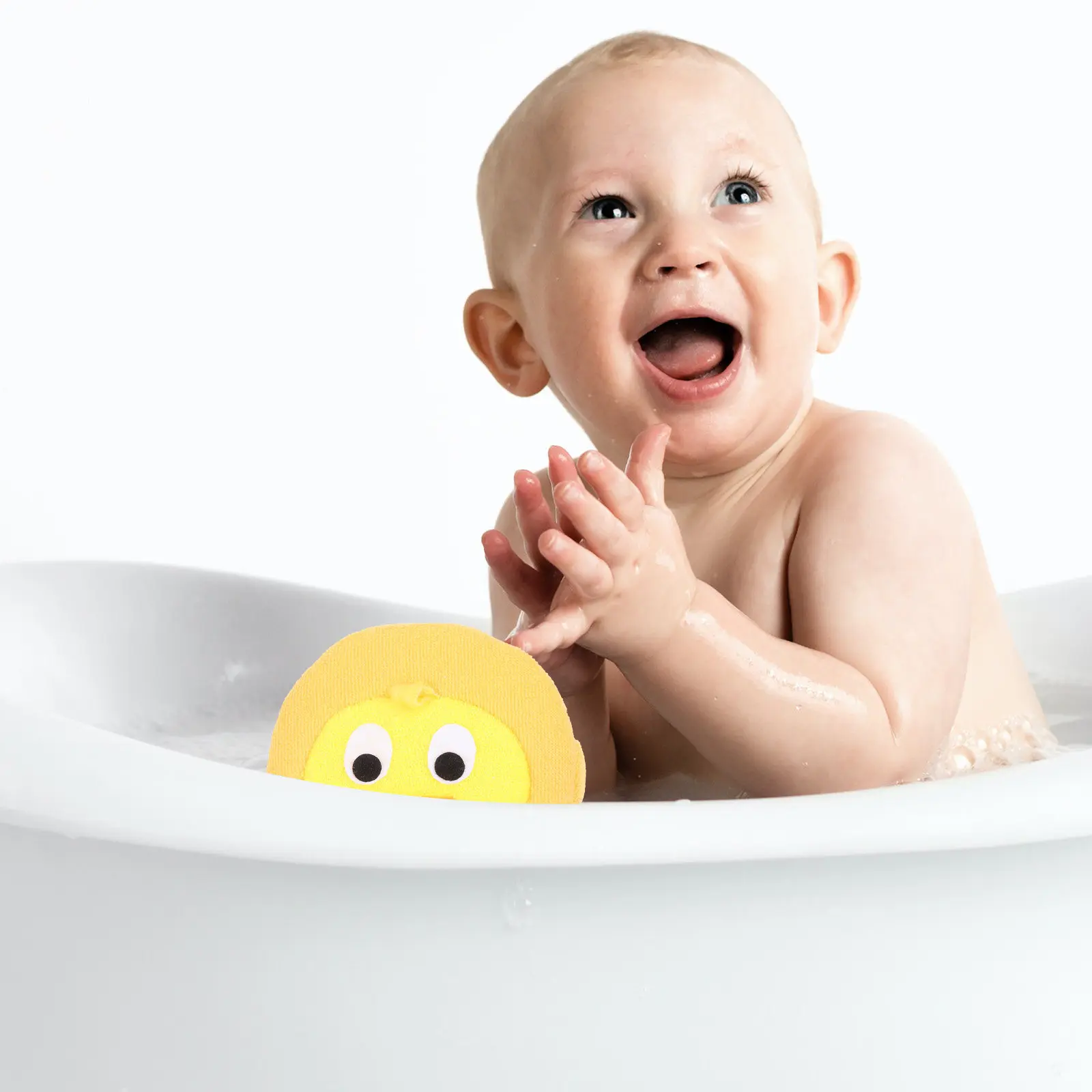 

3Pcs Animal-Shaped Baby Bath Sponge Soft Gentle Skin-Cleaning Sponge for Infants with Rich Lather Soothing Comfortable Bath Time