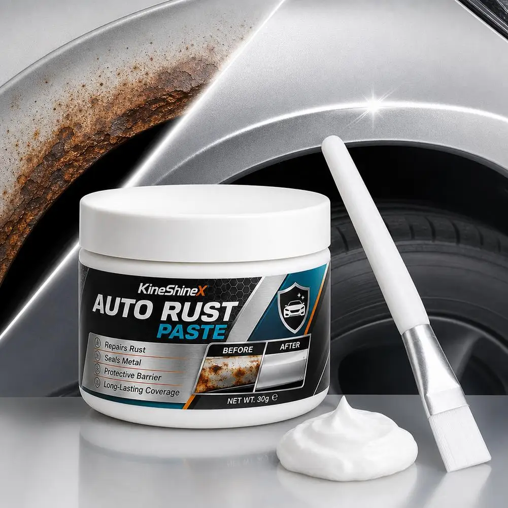 Automotive Metal Rust Removal And Repair Paste Metal Polishing Paste Kit For Removing Rust And Welding Marks