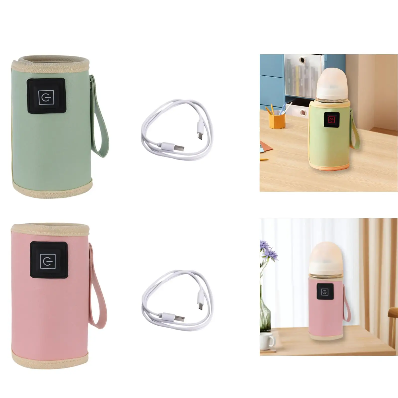 Chauffe-biberon pour lait, solution d'alimentation portable pour bébé pour voyage et maison