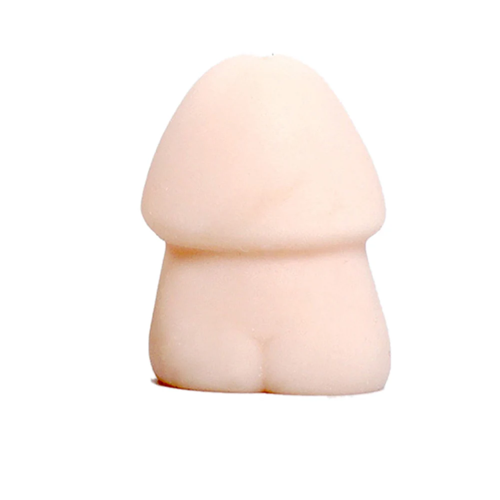 2pcs Dick Shape Mini Penis Squishy Decompression Toy squishy Slow Rising penis Stress Relief Toys Interesting Gifts