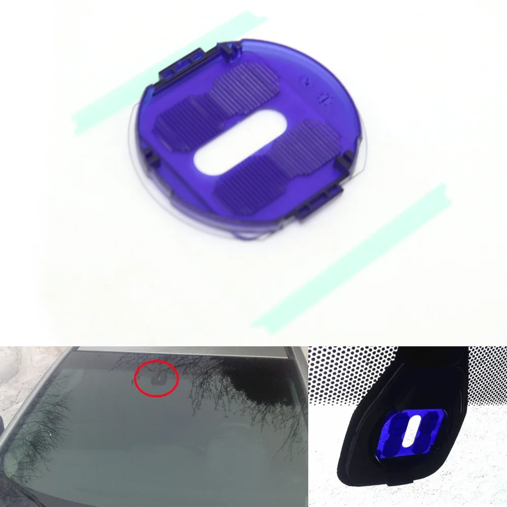 Front Windshield Rain Light Sensor Lens Bracket With ADH Pad For Mercedes Benz A B C E M V CLS GLK SLK Class W447 W204 W212 R172