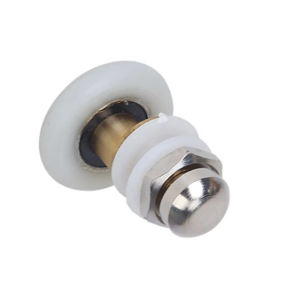 

6Pcs Bathroom Shower Door Rollers Stainless ABS Runner Wheels 27x6mm for Shower Cabins Enclosures