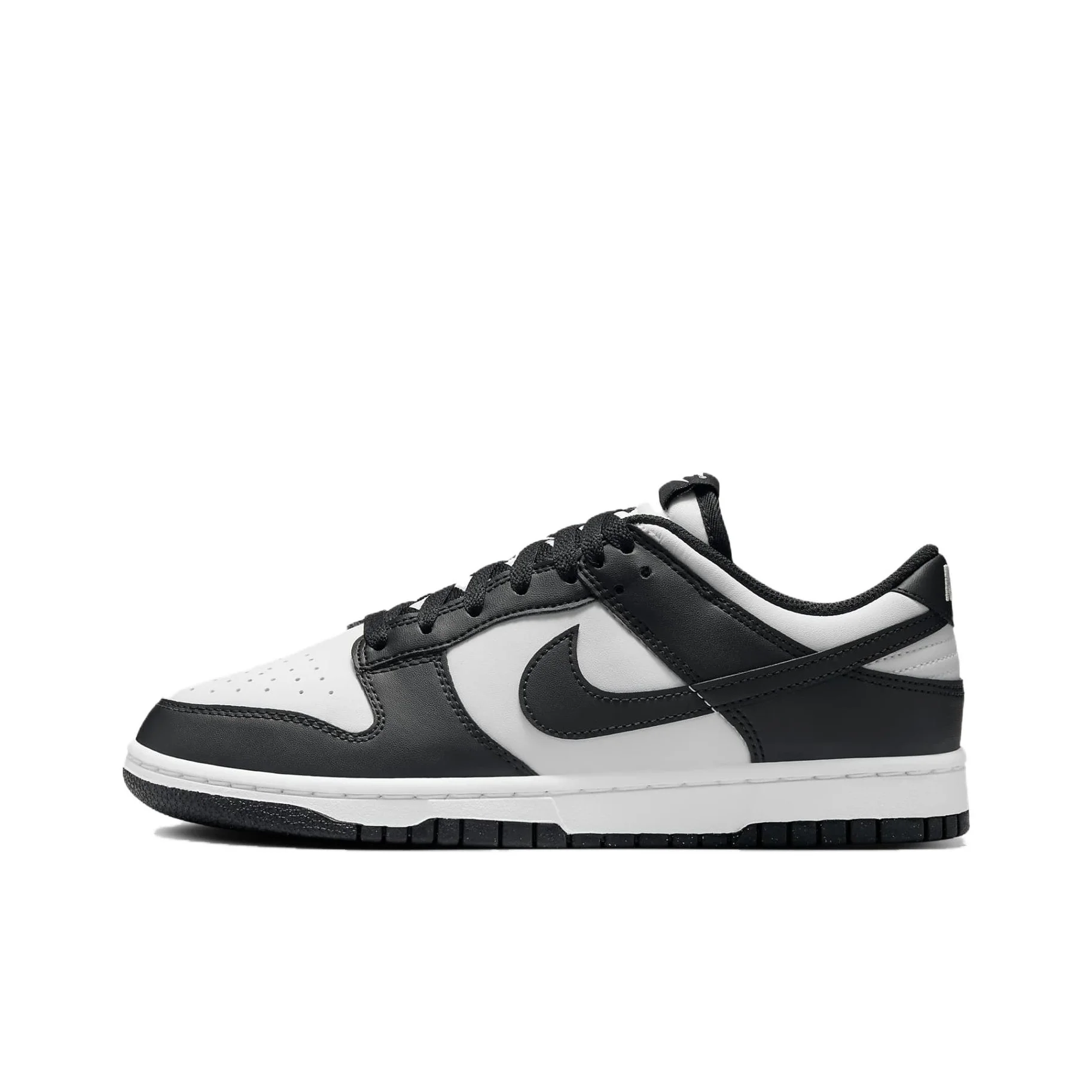 Nike Dunk Next Nature 'White/Black' Panda, Eco Friendly Recycled Material Leather Low top Skateboard Shoes Women's DD1873-102