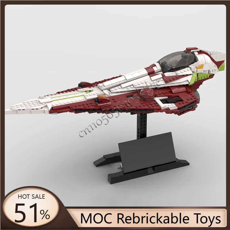 1515 PCS MOC Star Battle Custom Starfighter Transforming Spaceship Model Building Blocks Stacking Bricks Creative Kid Toy Gifts