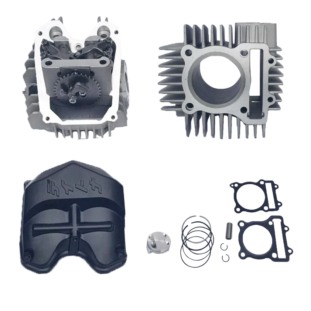 212cc 4 valves engine head with cylinder and piston for Daytona 190CC 212CC     ZS190 ZS212 promotion kit