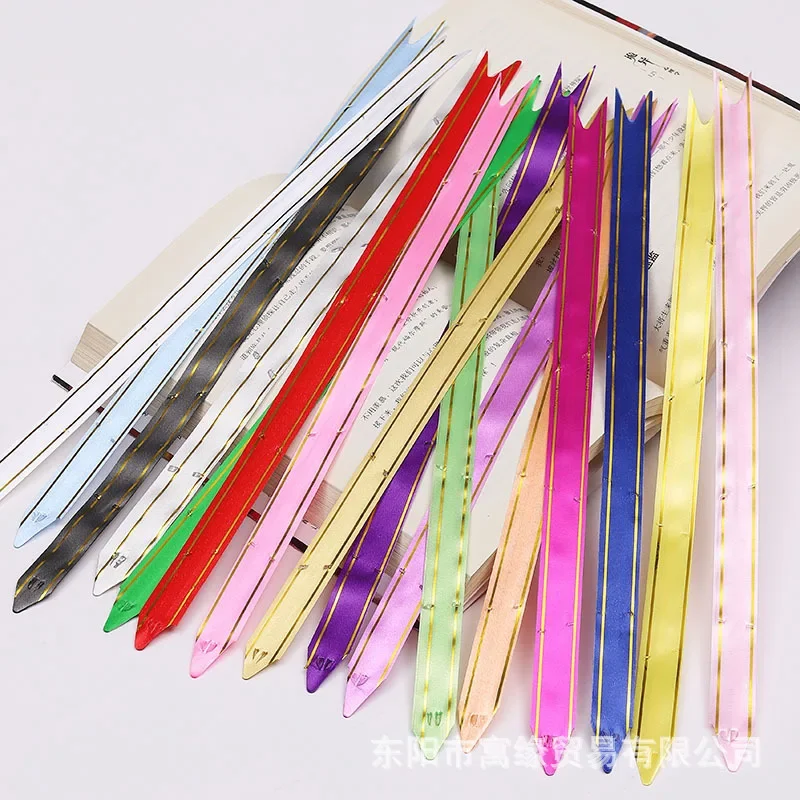 200Pcs Medium Size Pull Flower Bow Knot Pull Bow Gift Ribbons Flower Wrappers Christmas Birthday Gift Packaging Party Decoration