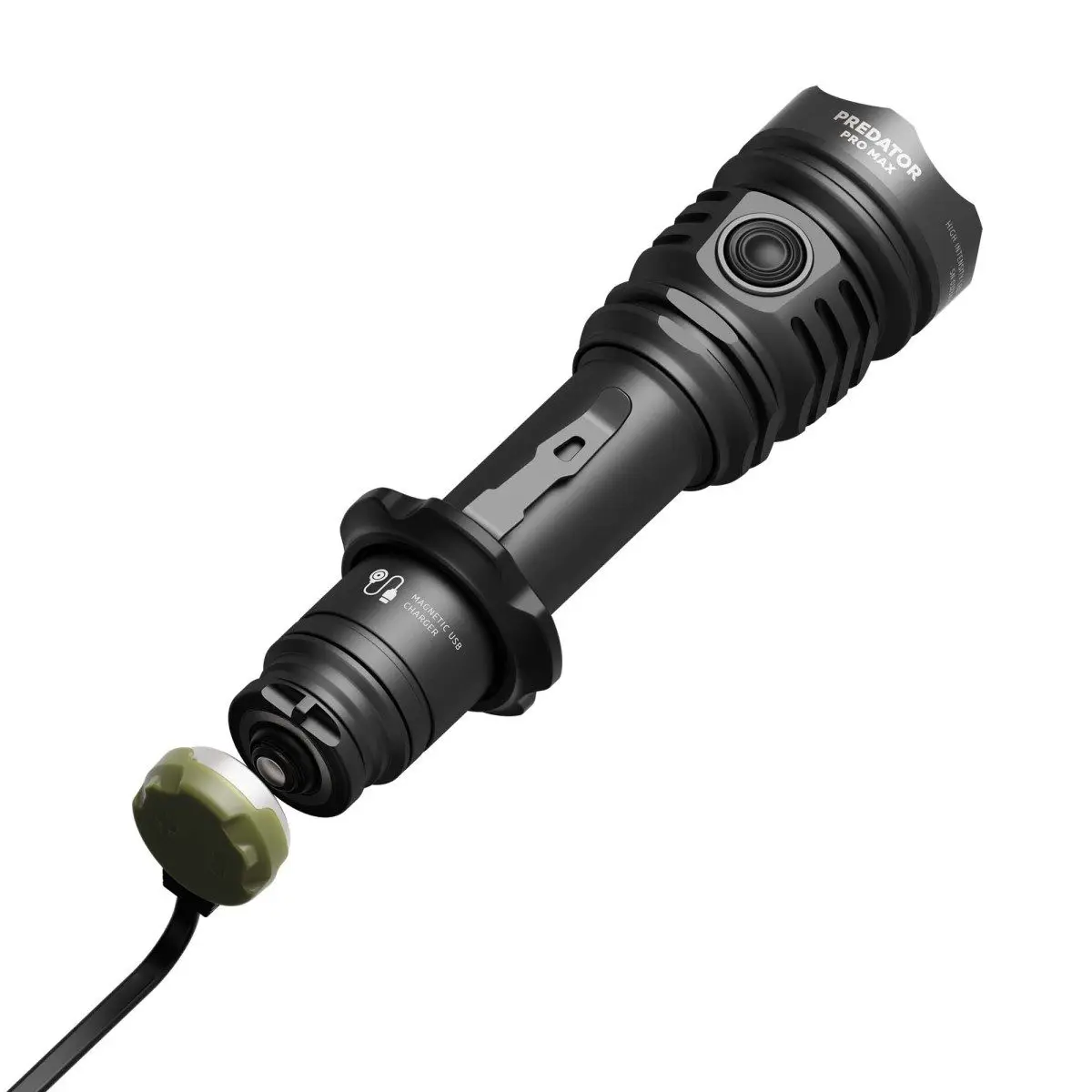 Armytek Predator Pro Max Magnet USB Tactical Flashlight 3000 Lumens Hunting Torch Light