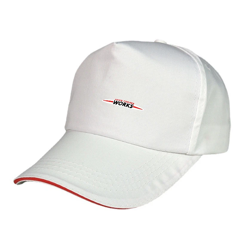 Car Baseball Cap Cotton Sunscreen Hat Accessories For MINI WORKS Cooper R56 F50 F55 F56 R50 R53 R55 R57 R58 R59 R60 One JCW