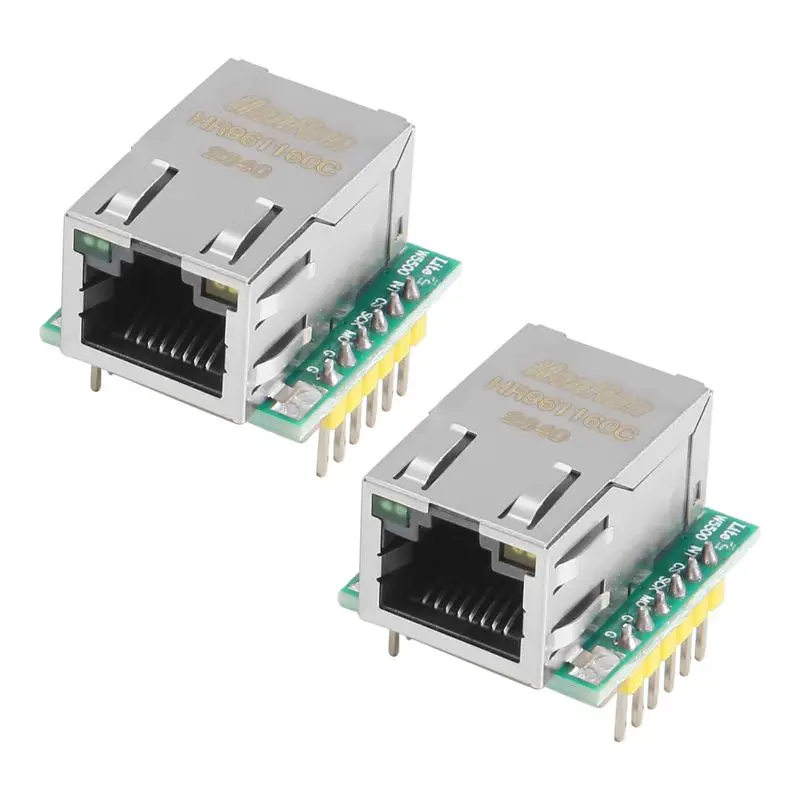 HFES 2PCS/LOT USR-ES1 W5500 Chip New SPI To LAN/ Ethernet Converter TCP/IP Mod Module