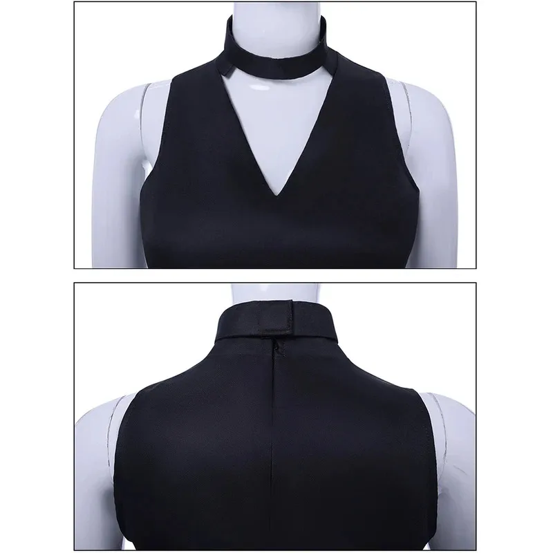 CyAnime Panty And Stocking Cosplay Polyurethane Top Pants Wig Roleplay Costume Female Suit Outfits Halloween Carnival Party Clot