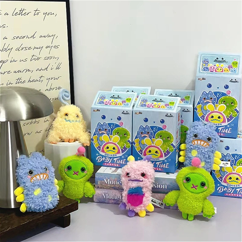 

Nomster Baby Time Mini Blind Box Plush Pendant BlindBox Cute Pocket Monster Anime Figure Keychain Mystery Box Surprise Bag Gifts
