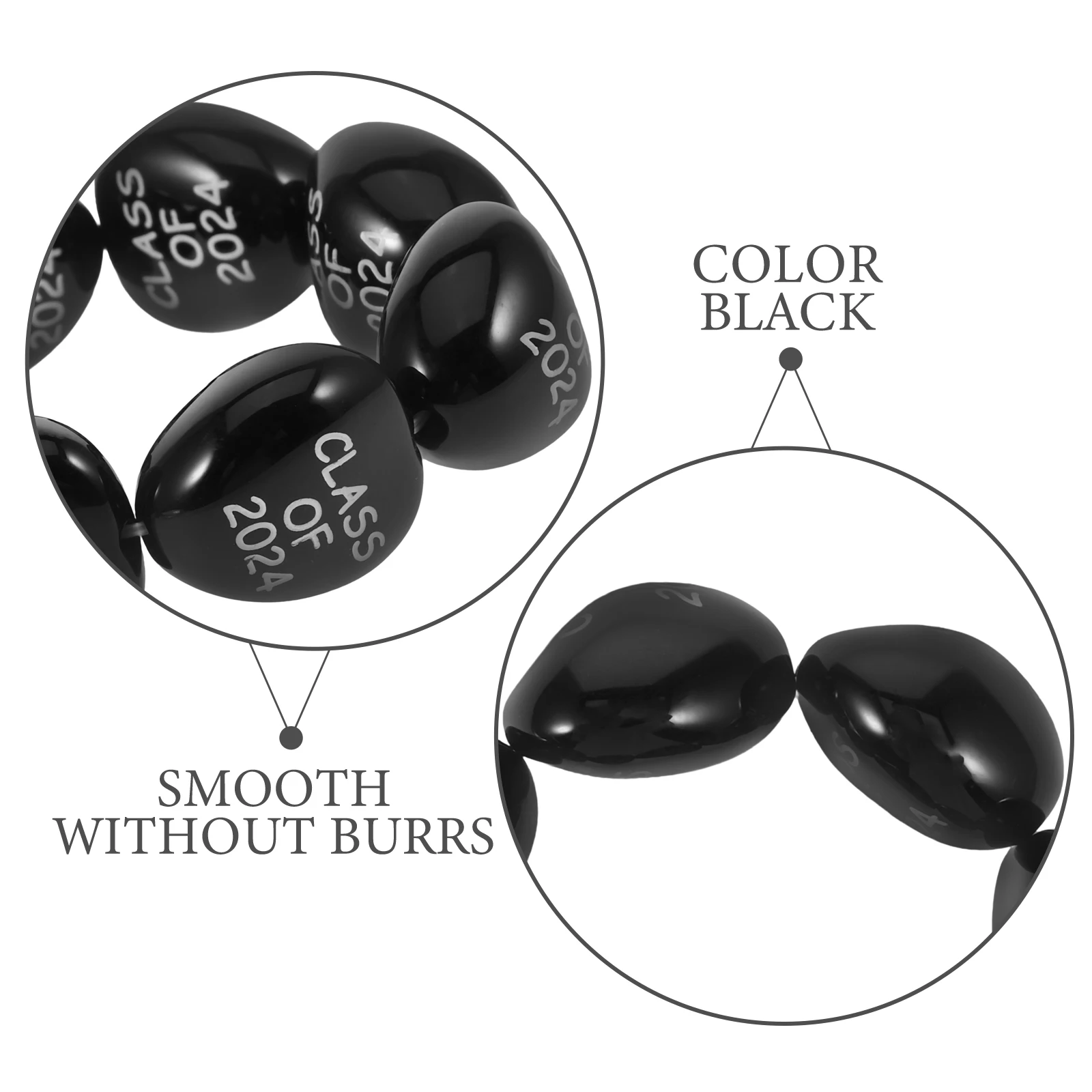 تقليد الجوز قلادة التخرج سوار الزخرفية أساور الحفلات اكسسوارات الدراسات العليا لموسم إكليلها الخرز #2