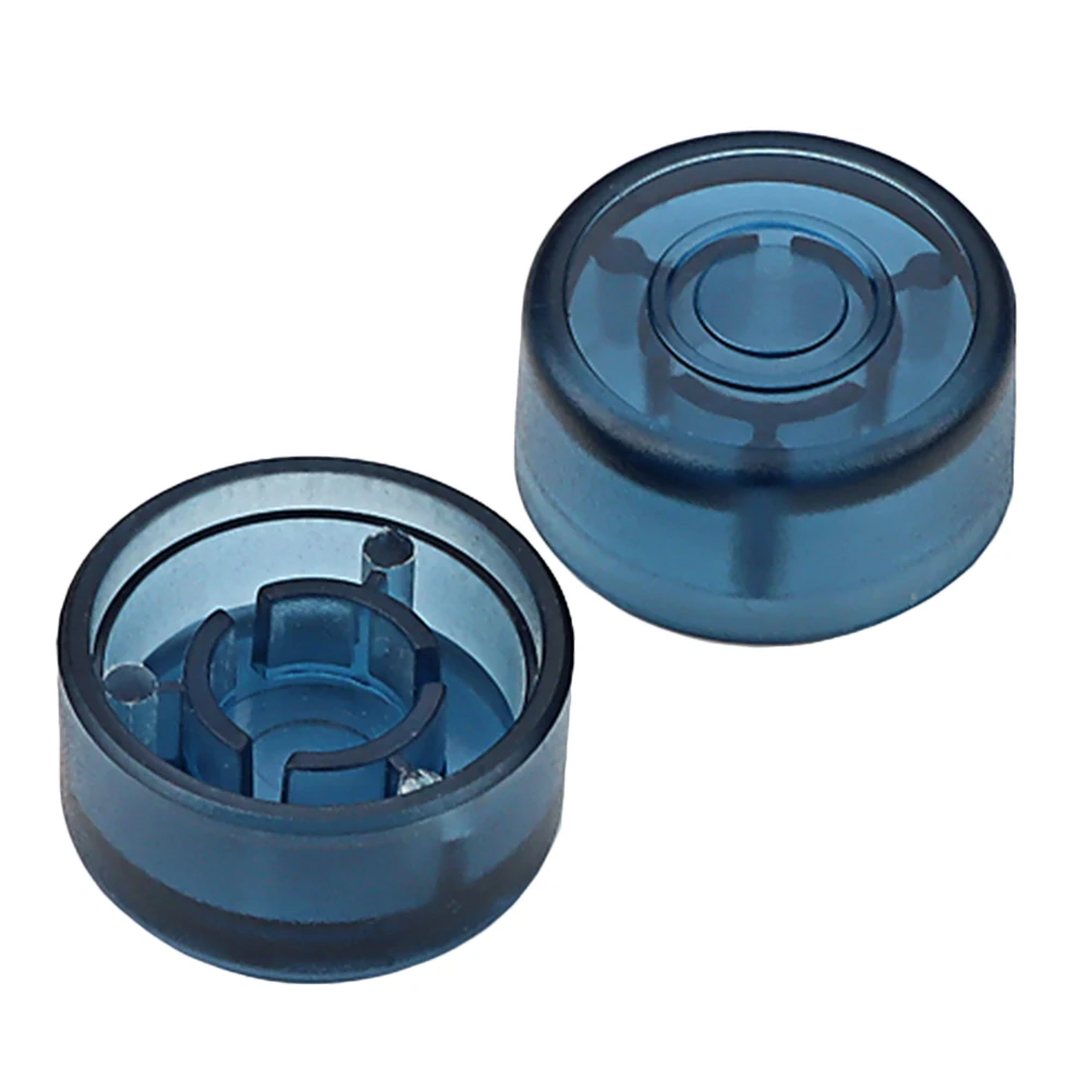 

2 Pcs Effect Button Footswitch Cap Guitar Pedal Toppers Tuner Control Plastic Accessories