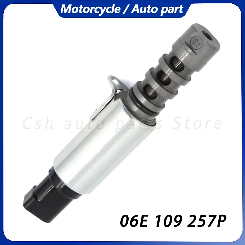 

06E109257J Car Camshaft Adjustment Variable Valve Timing Control Valve Solenoid for VW Passat Jetta Audi 06E109257P 06E109257F