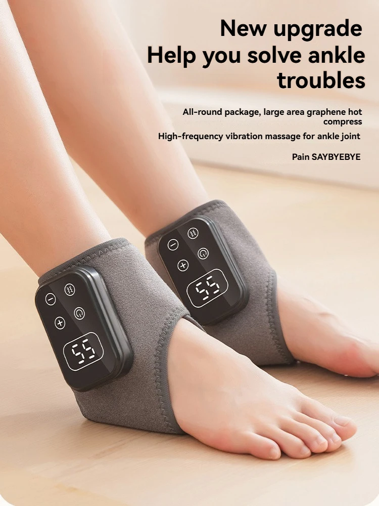

Graphene Heat Therapy Foot Massager High-Frequency Vibration Massage Relieves Ankle Joint Pain Mugwort Heat Therapy Nourishes an
