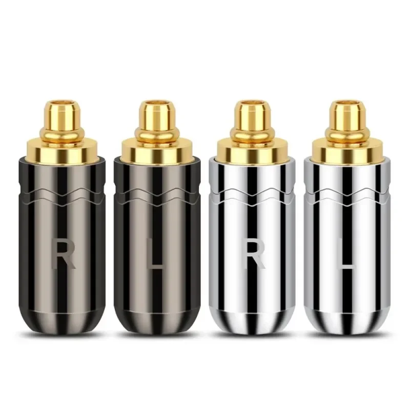 HIFI Headphone MMCX Connector For Shure N5005 N30 N40 W60 846 525 DIY Headphone Plugs Aluminum Alloy Audio Jack Adapter