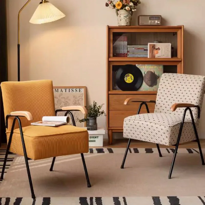 

Designer Floor Gaming Chair Reading Modern White Beaty Comfy Chair Velvet Yellow Sillones Para Sala De Estar Nordic Furniture