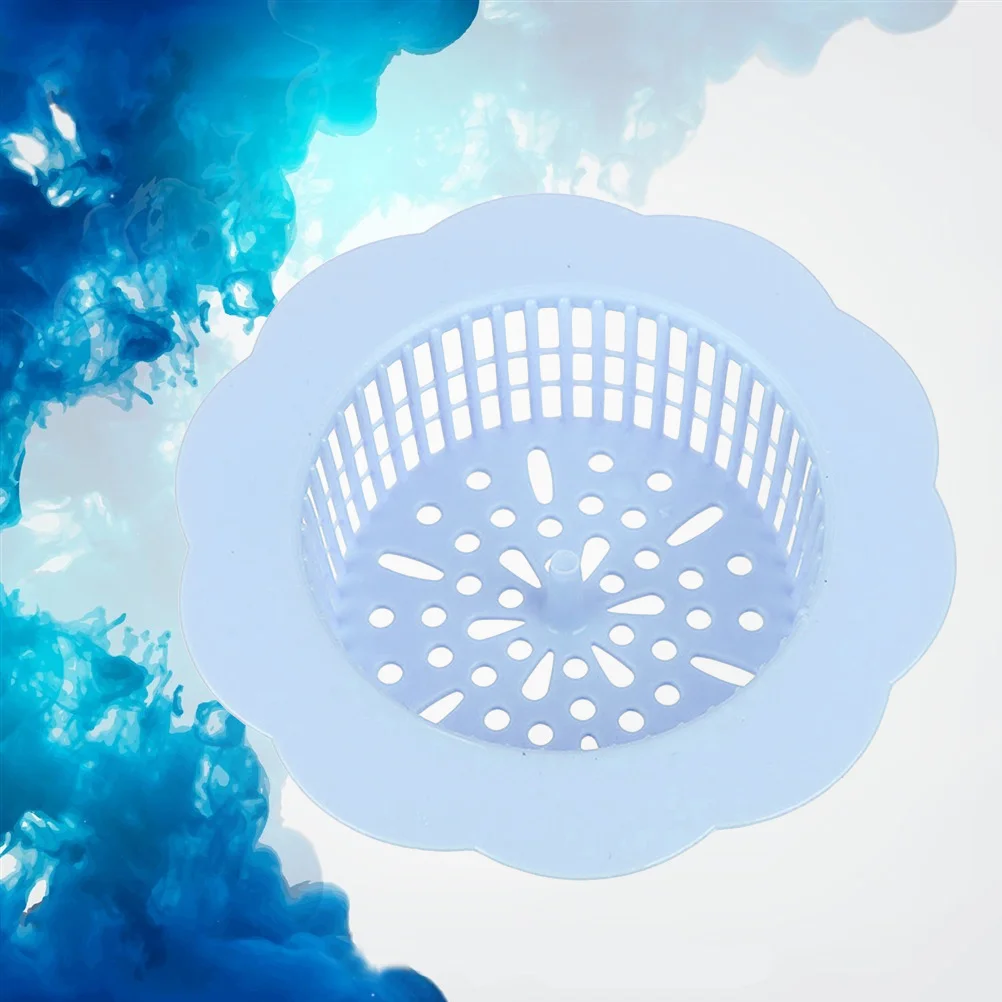 الأزرق بالوعة المطبخ تصفية قسط الشعر الماسك مكافحة انسداد استنزاف مصفاة للحمام الطابق استنزاف شبكة لوازم المطبخ #6