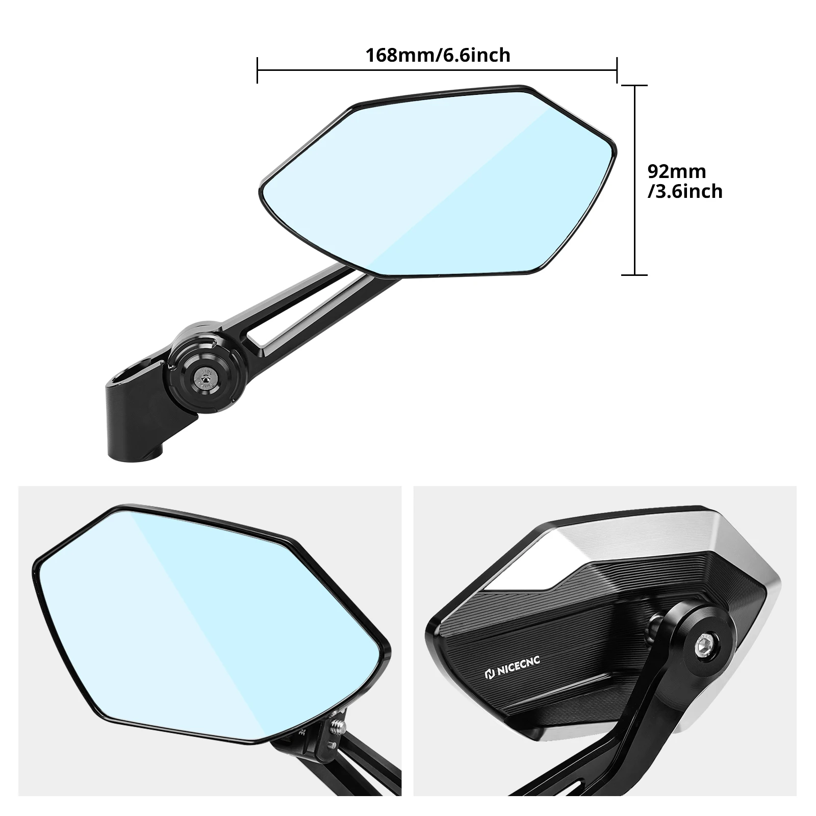 2024-2025 Für BMW GS1300 R1300GS R1300GS Adventure GSA Faltbare Rückspiegel R1200GS ADV 2013-2018 R1250GS ADV 2018-2025 – Detail 9