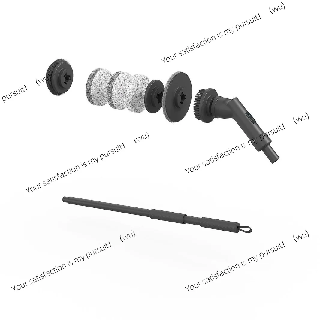 Picture 6: Electric brush retractable electric washing pot dishwashing glass gap kitchen cleaning