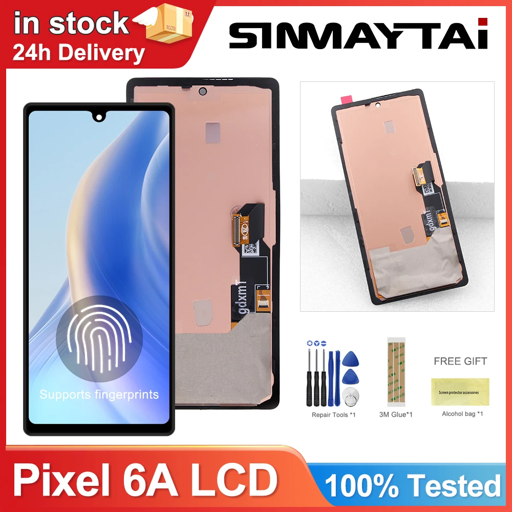 Super AMOLED Display for Google Pixel 6a 6.1-inch