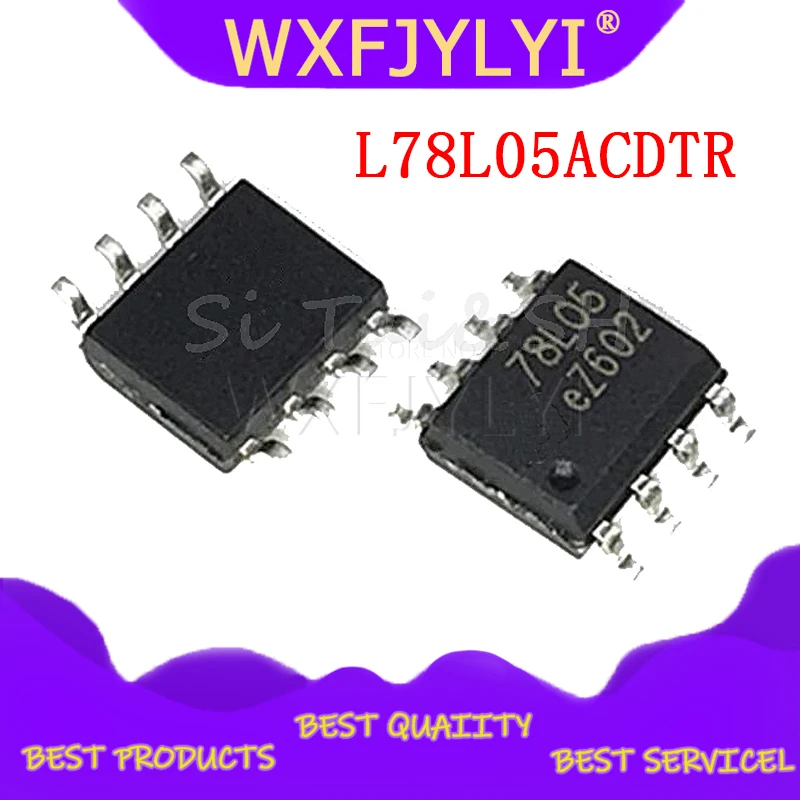 

10pcs/lot L78L05ACDTR L78L05ACD 78L05A Waterproof shell