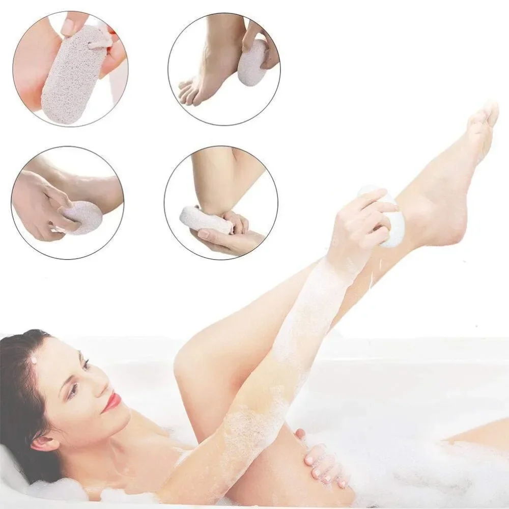 1pc pedra-pomes natural pé pedra pele limpa moagem calo cuidados com os pés ferramenta de massagem limpo morto duro cuidados com a pele pé ferramenta limpa