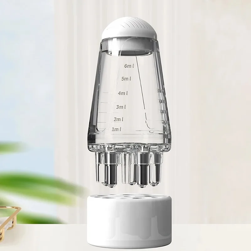 

Scalp Applicator Hair Regrowth & Styling Solution Guide Comb Hexagon Head Oil Roller Ball Massage Comb Massage Relaxation Tools