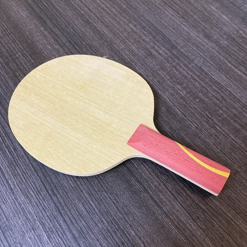 SHIN Yubin Innerforce und Outerforce Carbonfaser-Tischtennisschläger, offensiver Schläger mit langem Griff für Tischtennis. – Detail 2